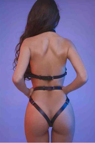 بيلا نوت حزام جلد أسود GD-2003S