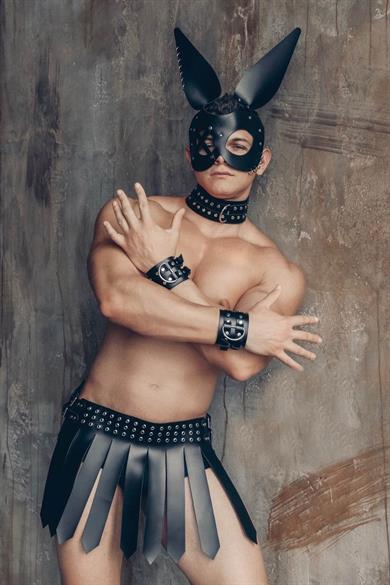 بيلا نوت زي جلاديتور بلاك هارنس للرجال GD-88001