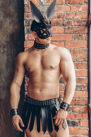 بيلا نوت زي جلاديتور بلاك هارنس للرجال GD-88001