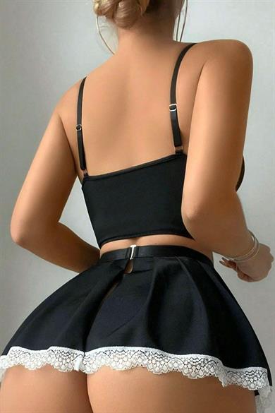 Bella Notte Black French Model Maid Costume 17031