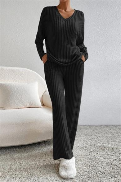 Bella Notte Black Comfort Fit Lounge Set PR7520