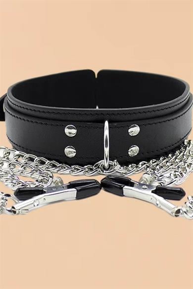 Bella Notte Black Collar Nipple Compactor GD-8092