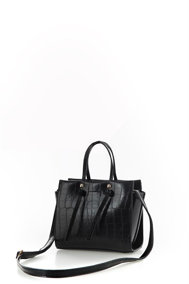 Bella Notte Siyah Uzun Askılı Çok Şık Zarif Çanta 5007