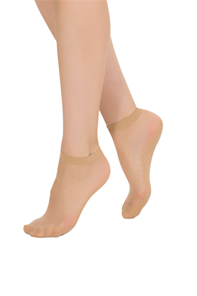 Bella Notte Sole Ten Baguette Transparent Socks 1014