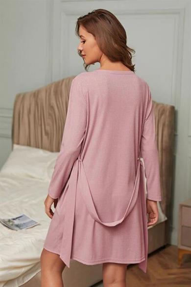 Bella Notte Powder Very Comfortable 3 Pcs Viscon Set 7006