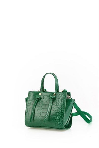 Bella Notte Yeşil Uzun Askılı Çok Şık Zarif Çanta 5007