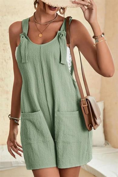 Bella Notte Green Summer Adventure Short Salopet T-6500