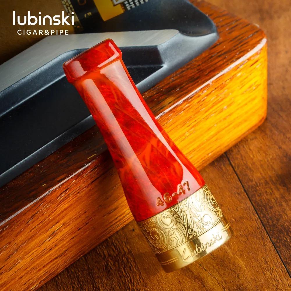  Lubinski 4lü 4 Boy Puro Ağızlığı Kahve-Gold (42-57 Ring)