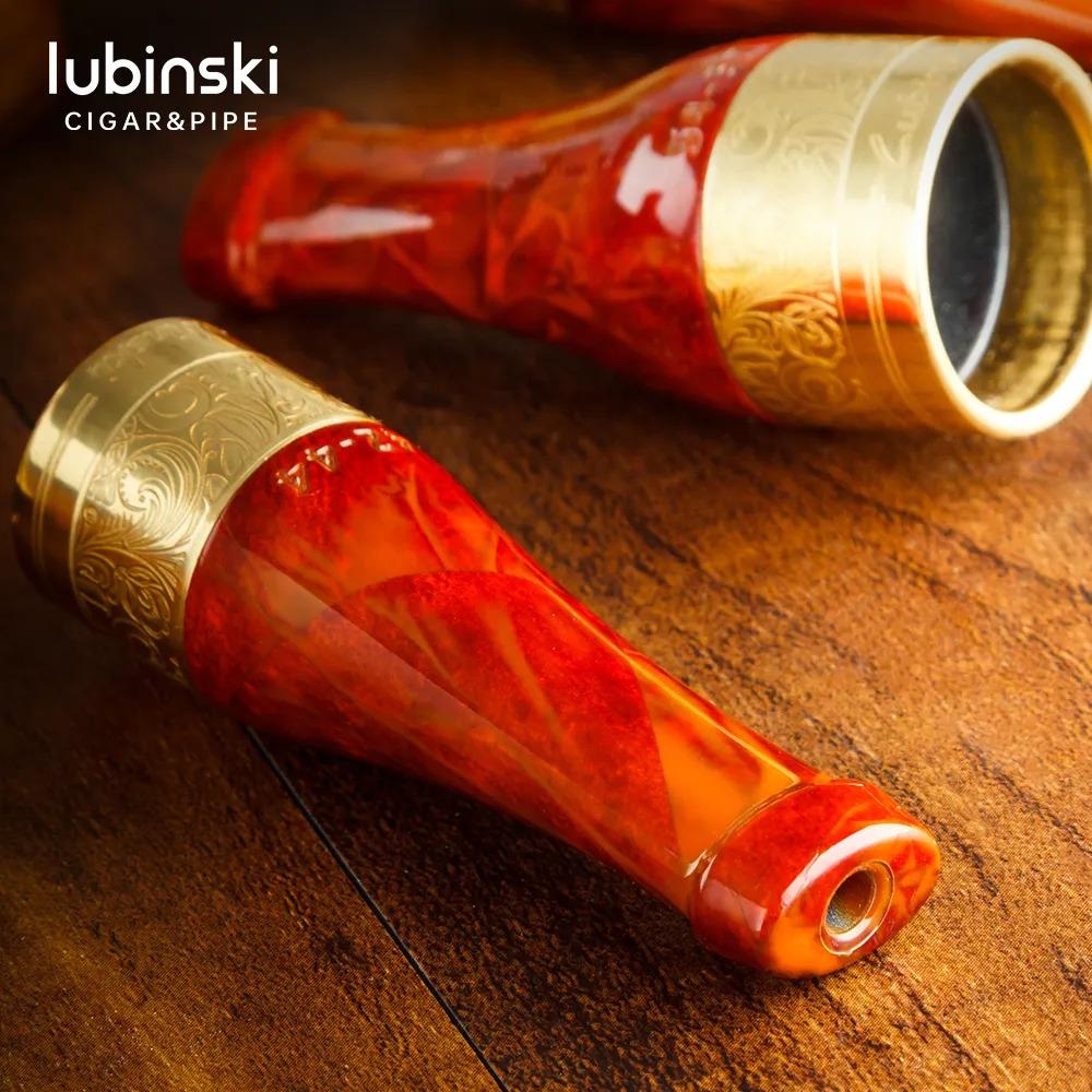  Lubinski 4lü 4 Boy Puro Ağızlığı Kahve-Gold (42-57 Ring)