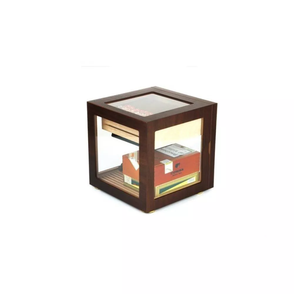 Adorini Cube Deluxe Humidor – Ceviz 100s