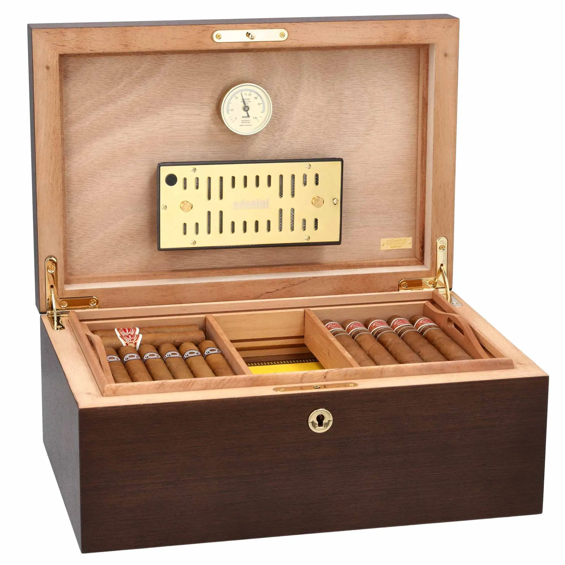 Adorini Wenge Special Edt. Cedar Puro Kutusu Humidor Kahve 100s