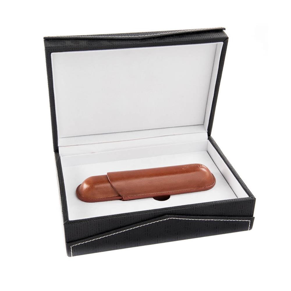 Angelo 1 Puro kapasiteli 76 ring Deri Puro Kılıfı Taba