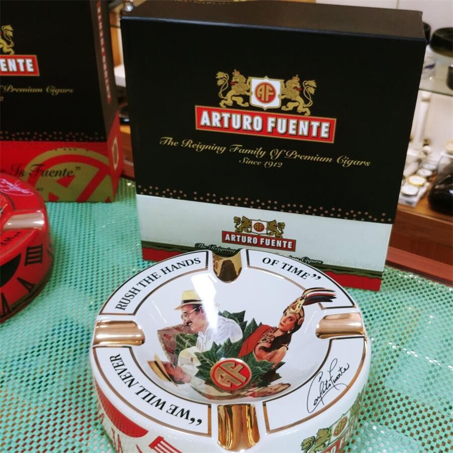 Arturo Fuente Jouney Seramik Puro Küllüğü Hand Made Bej 4lü
