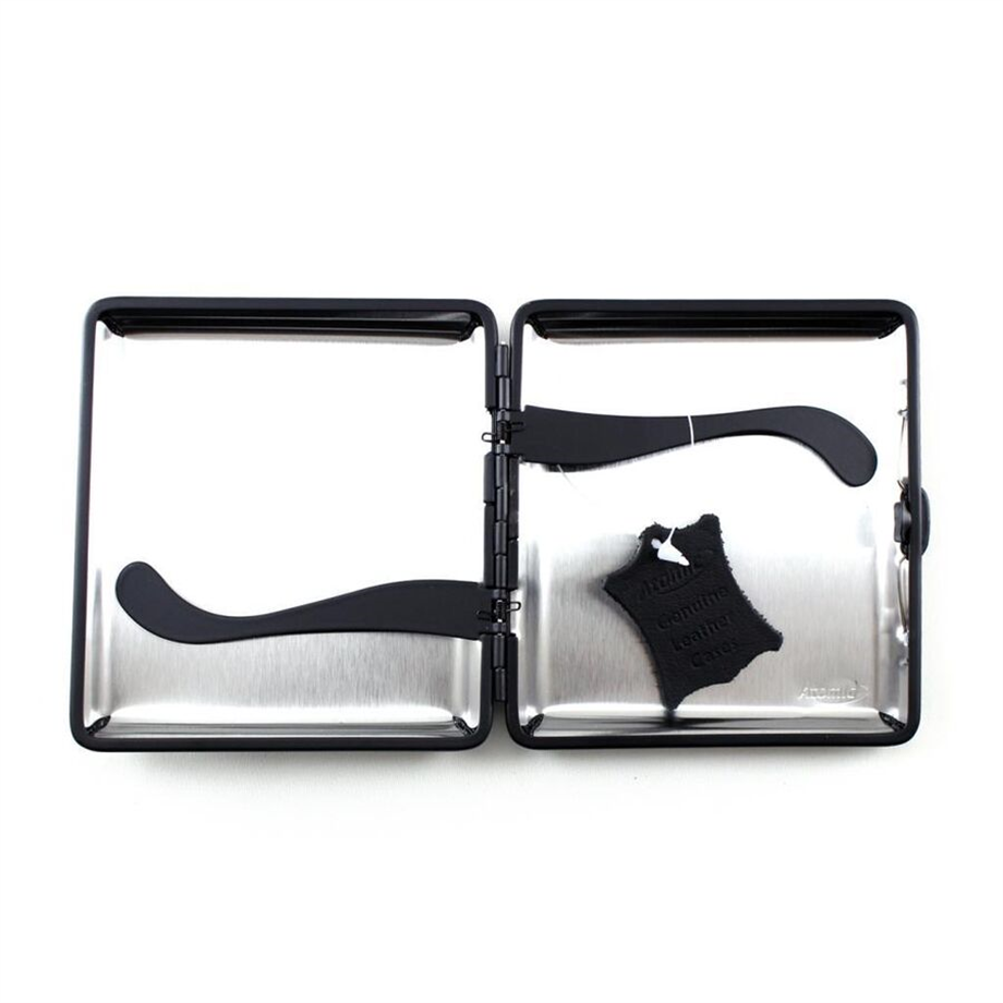 Atomic German 3D Deri Kısa Sigara Tabakası 18li Skull Key