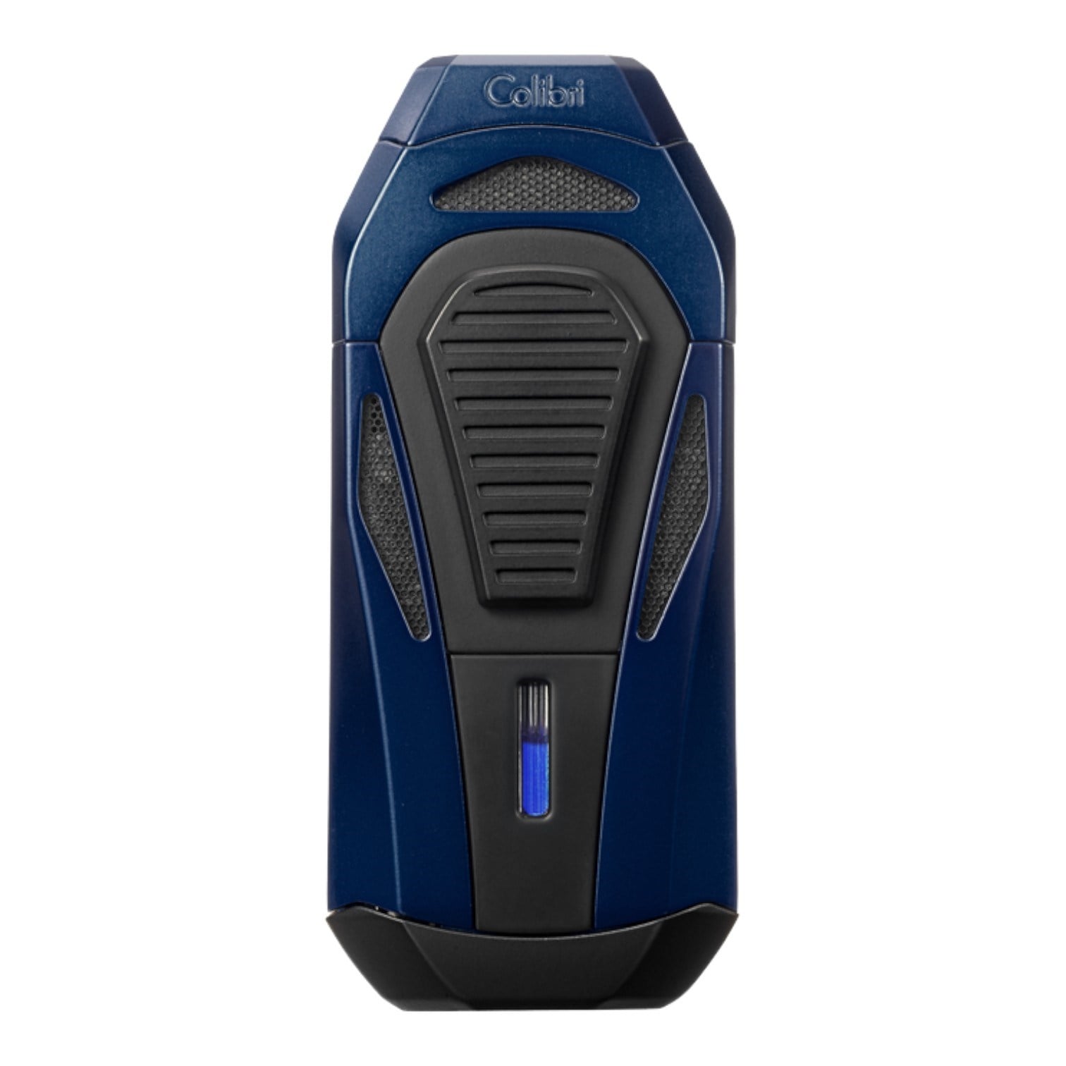 Colibri Boss Navy Blue Üç Torch Makaslı Puro Çakmağı