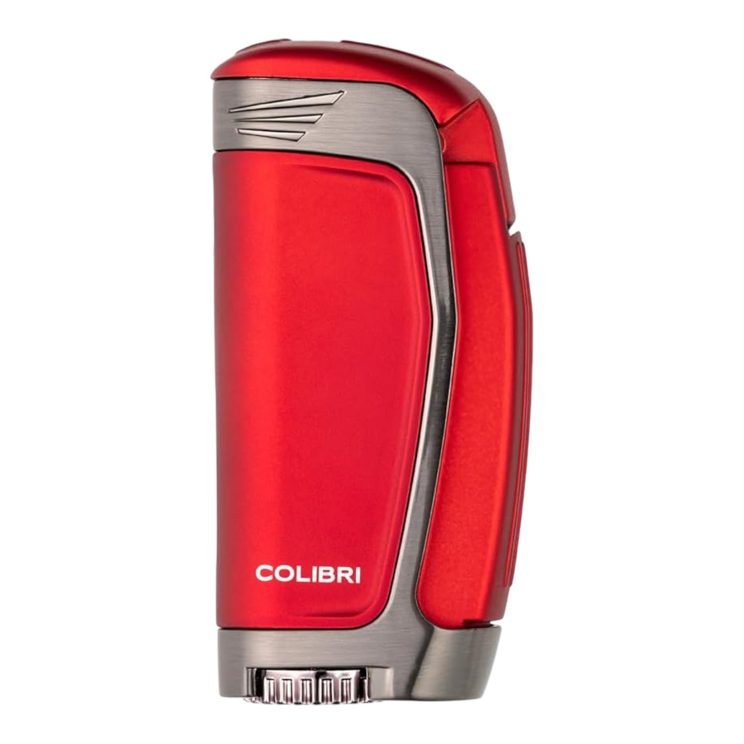 Colibri Enterprise E3 Kırmızı/Gunmetal Gold Üç Torch Puro Çakmağı