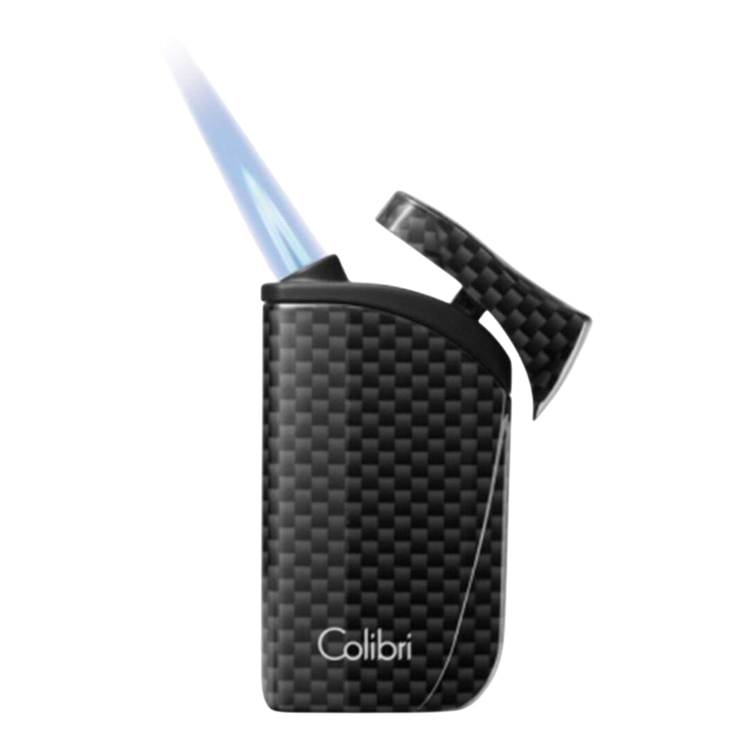 Colibri Falcon Carbon Fiber Black Üç Torch Puro Çakmağı
