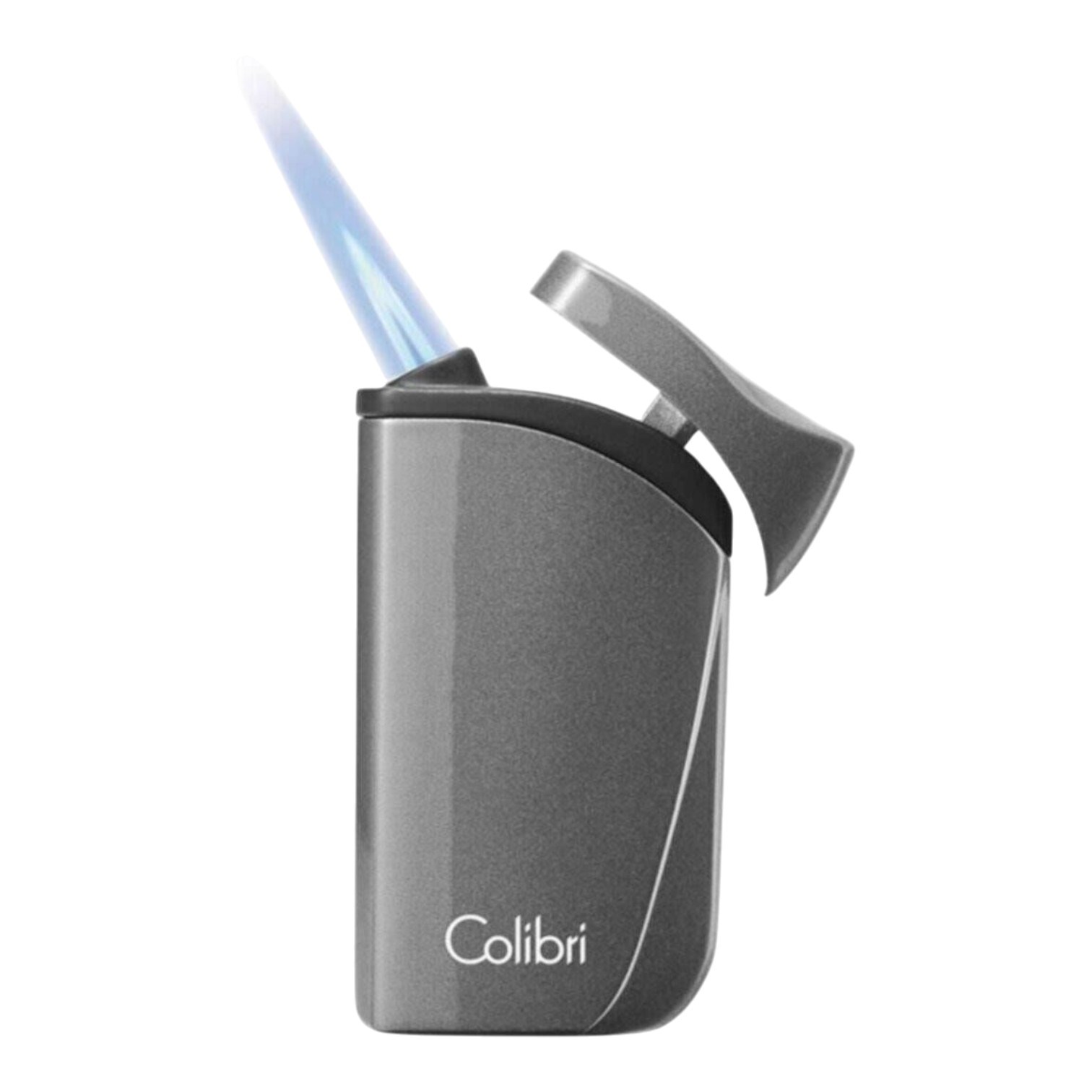 Colibri Falcon Carbon Fiber Grey Üç Torch Puro Çakmağı