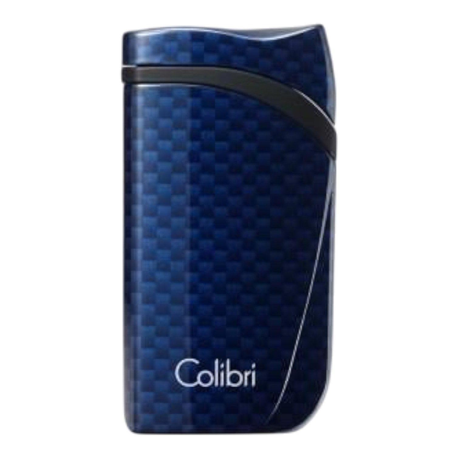 Colibri Falcon Carbon Fiber Navy Blue Üç Torch Puro Çakmağı