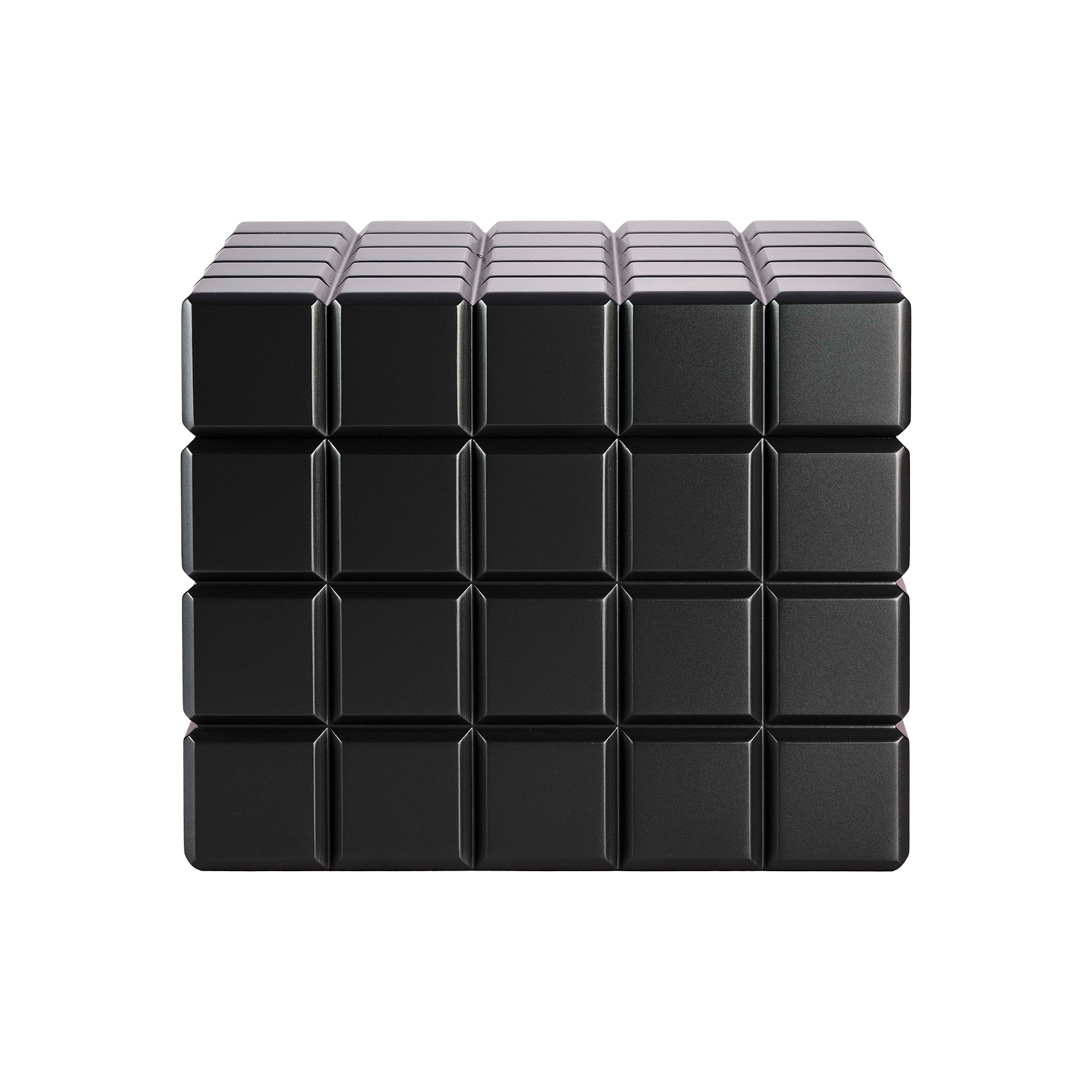 Colibri Heritage Humidor Puro Kutusu Cube Mat Siyah 80s