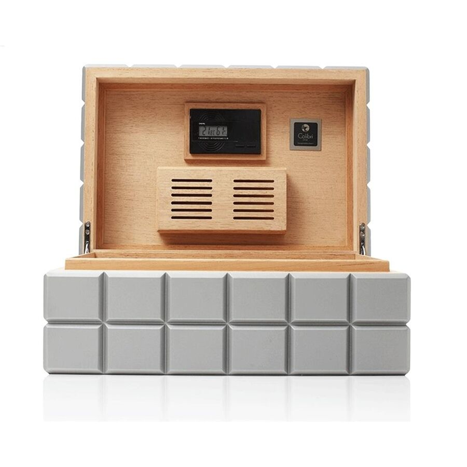 Colibri Heritage Humidor Puro Kutusu HU500T3 Mat Grey 125s