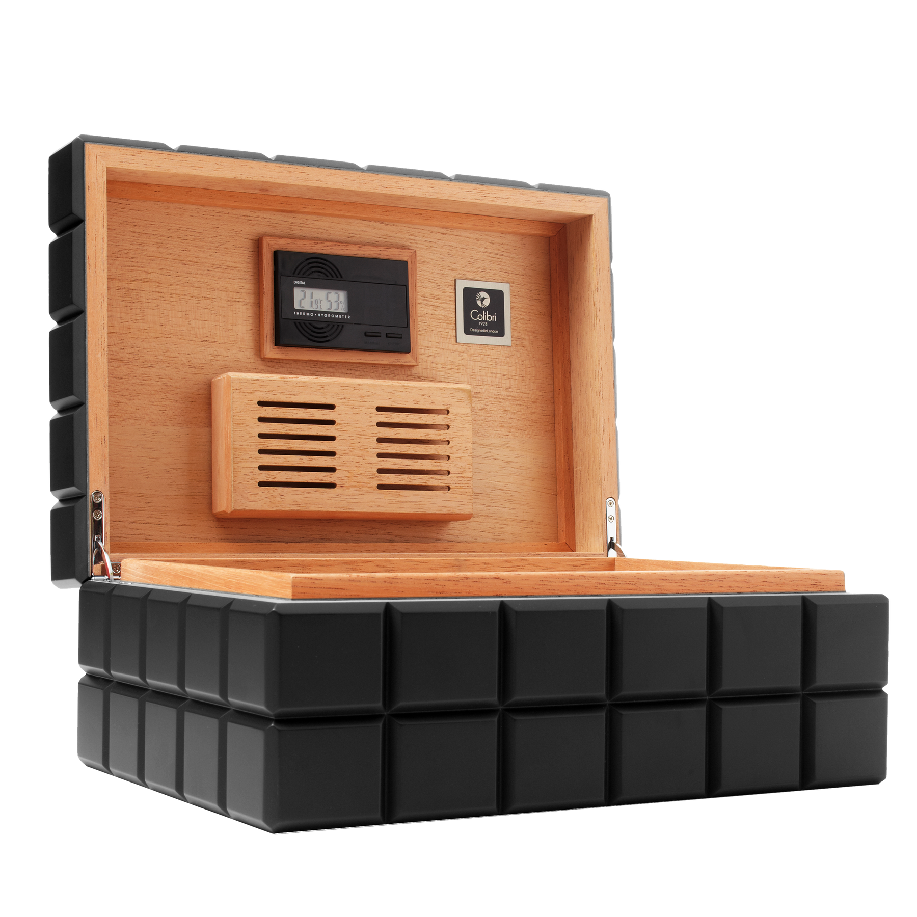 Colibri Heritage Humidor Puro Kutusu HU500T1 Lacivert 125s