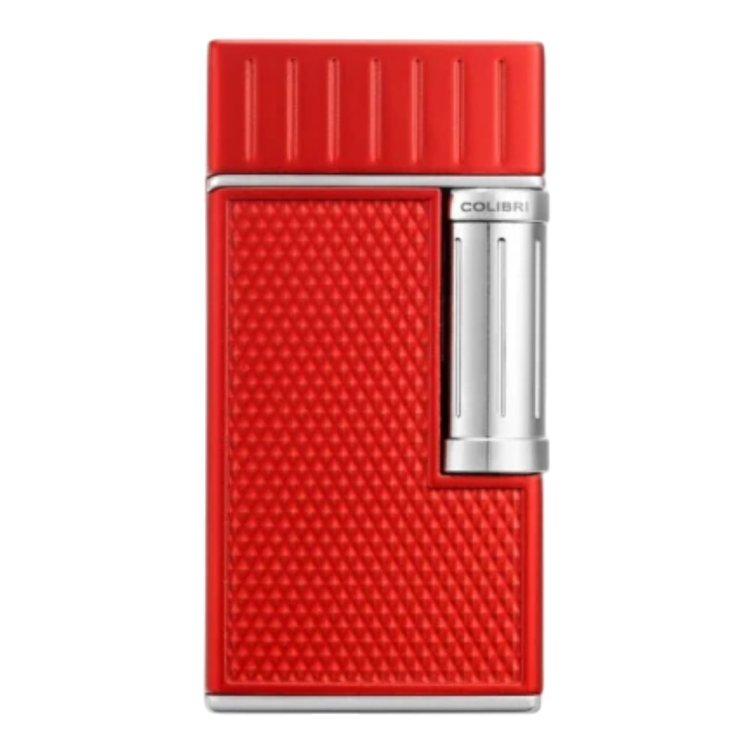 Colibri Julius Kırmızı/Krom Çift Alevli Puro Çakmağı