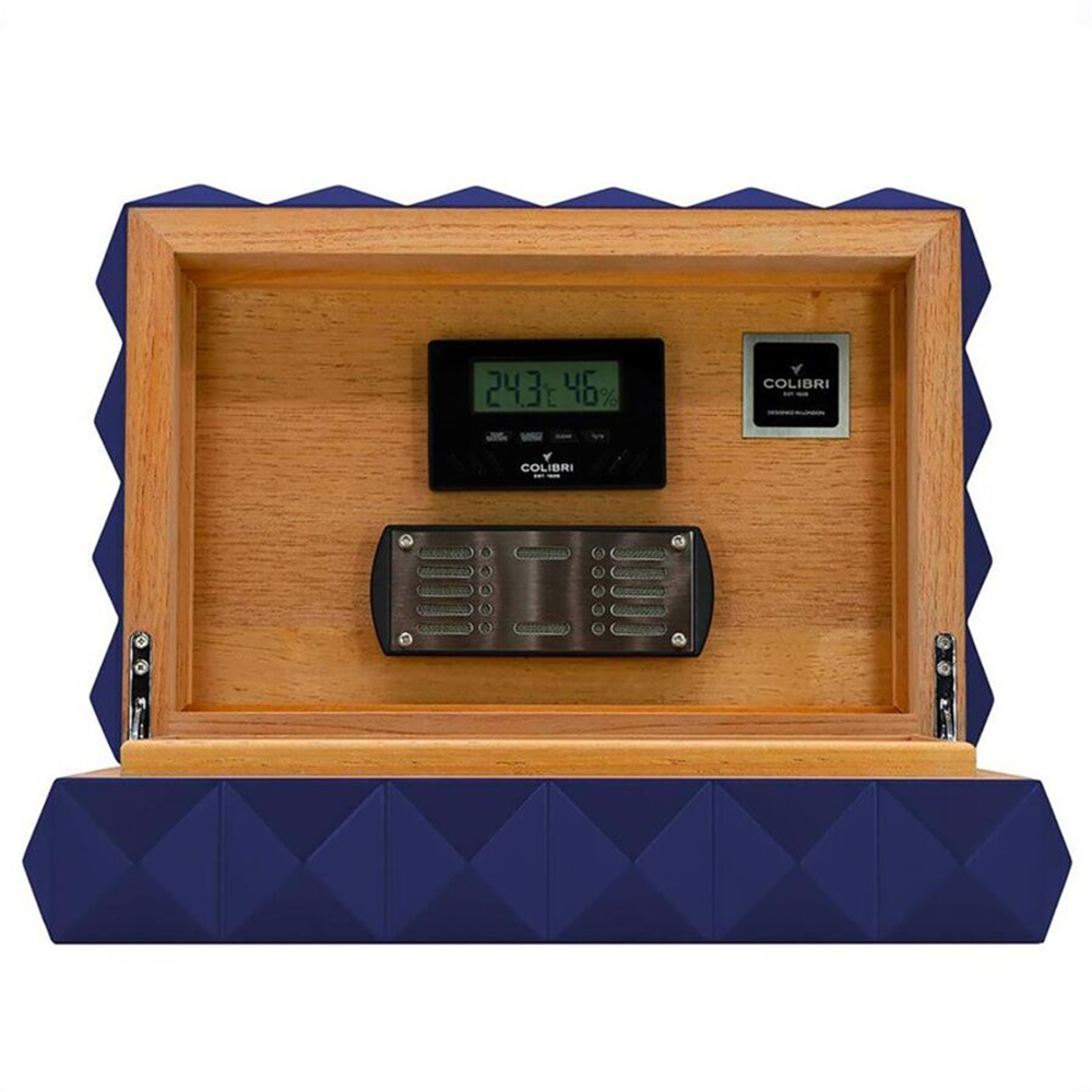 Colibri New Quasar Humidor Puro Kutusu Mavi 40s
