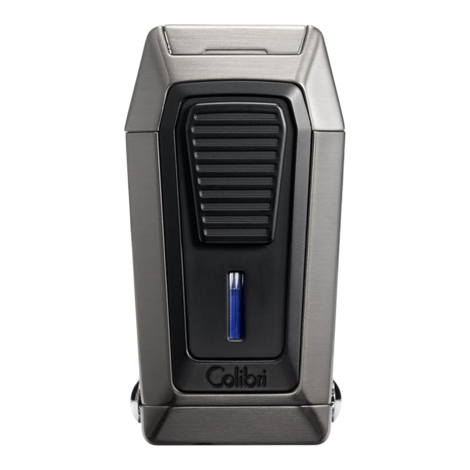 Colibri Quantum Gunmetal Üç Torch V-Cut Kesicili Puro Çakmağı