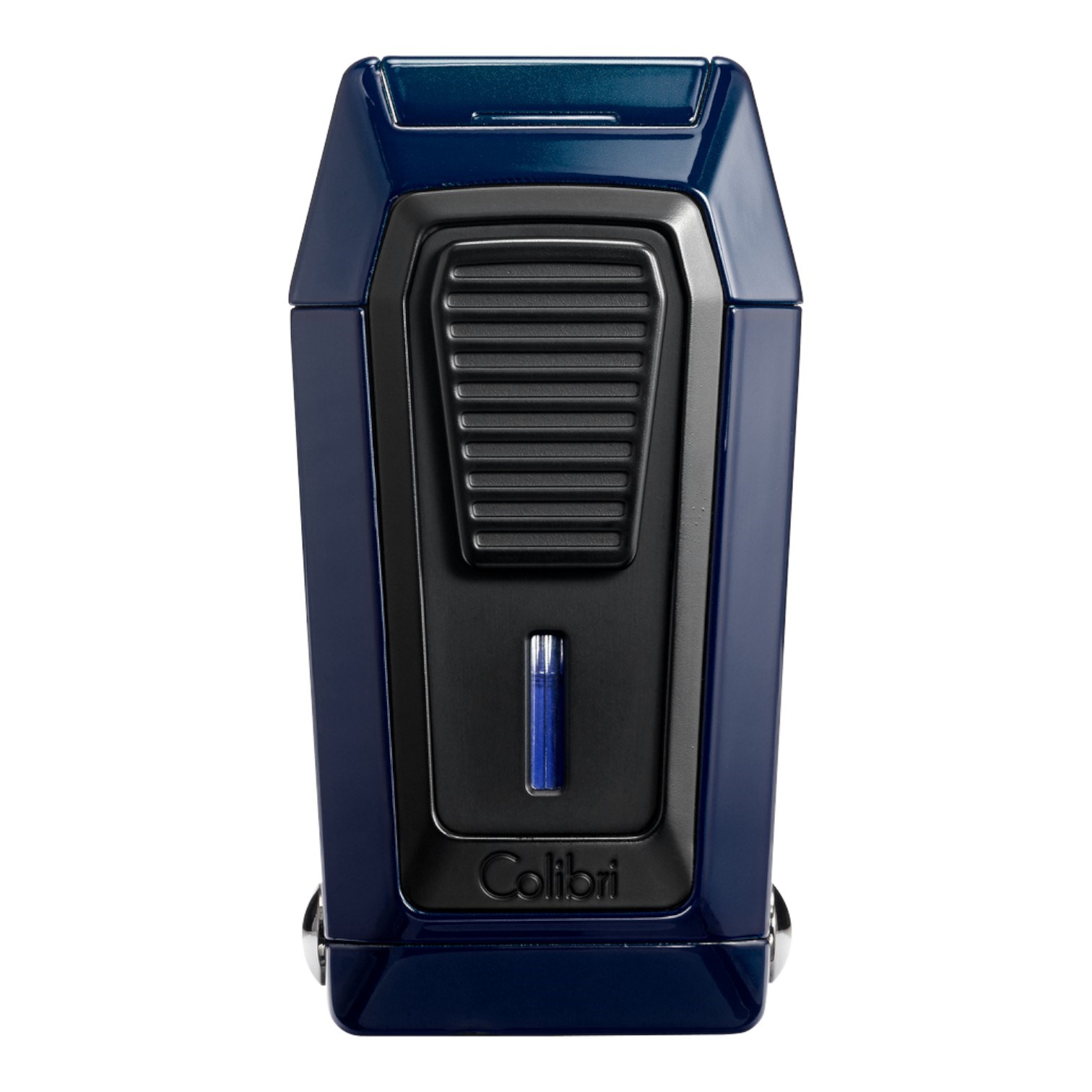 Colibri Quantum Navy Blue Üç Torch V-Cut Kesicili Puro Çakmağı