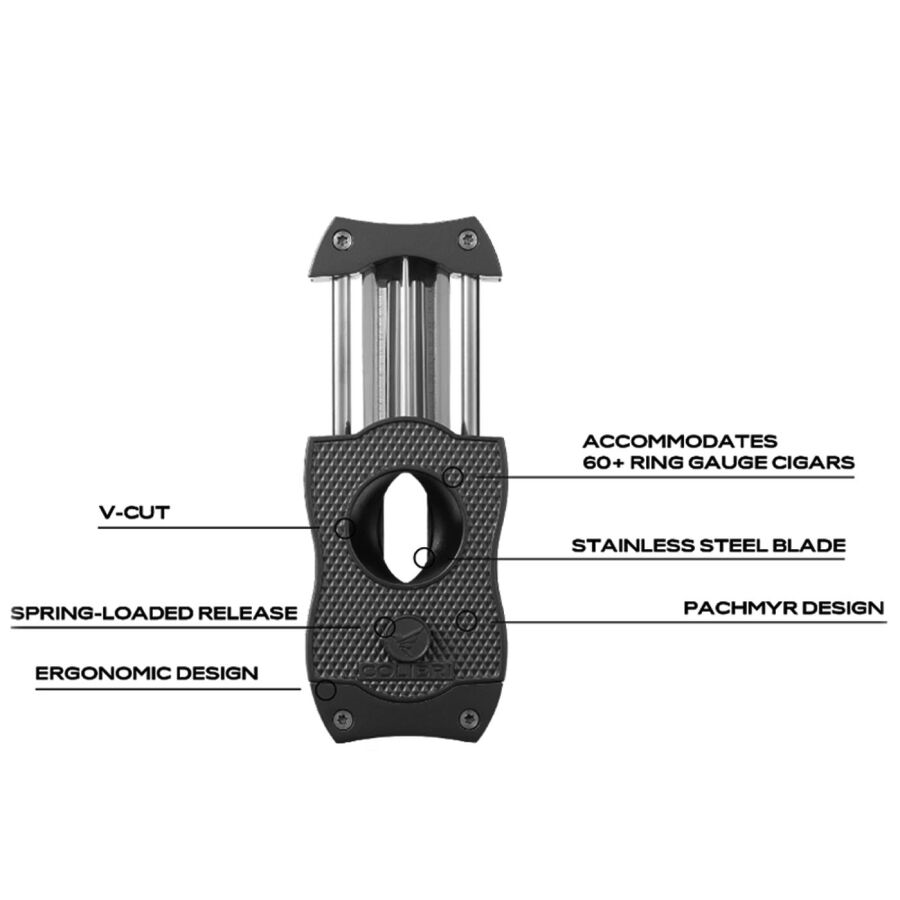 Colibri V Puro Kesici V-Cut Siyah Karbon CU300T30