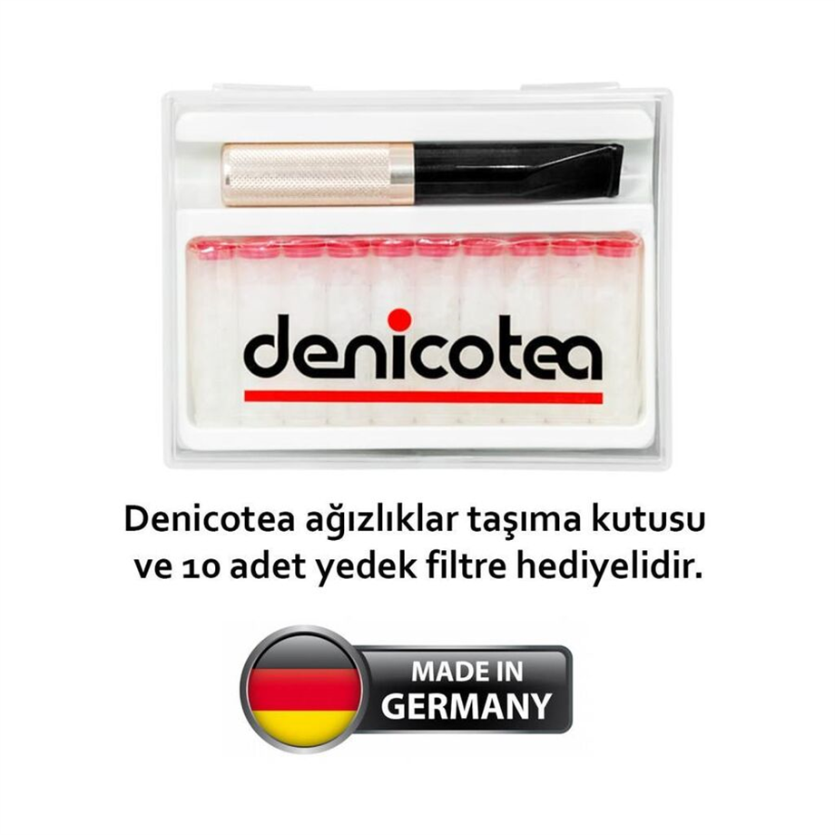 Denicotea 20253 Ejectör Filtreli Sigara Ağızlığı Syh/Gümüş