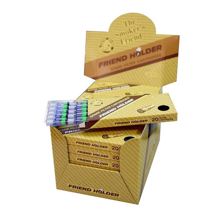 Friend Holder Sigara Ağızlığı Yedek Filtre 24lü EkoPaket (480adet)(İkame Ürün)