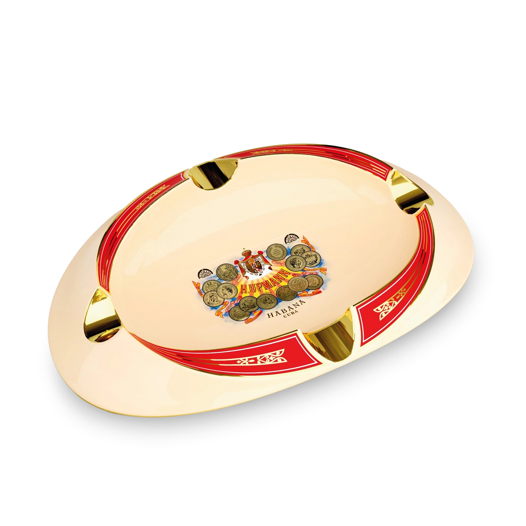 H. Upmann Herman Büyük Porselen Puro Küllüğü 4lü