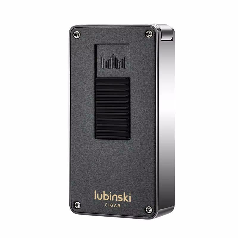 Lubinski Design Yeni Seri Çift Torch Delicili Puro Çakmağı Gunmetal