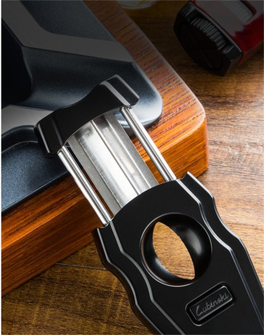 Lubinski Laser Bıçak V-Cut Puro Kesici Siyah(60Ring)