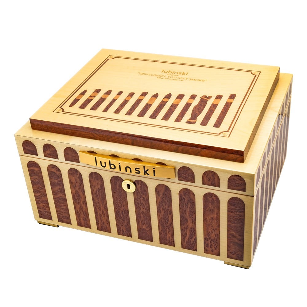 Lubinski Limited Edt. King Edward Özel Seri Puro Kutusu Humidor 150s