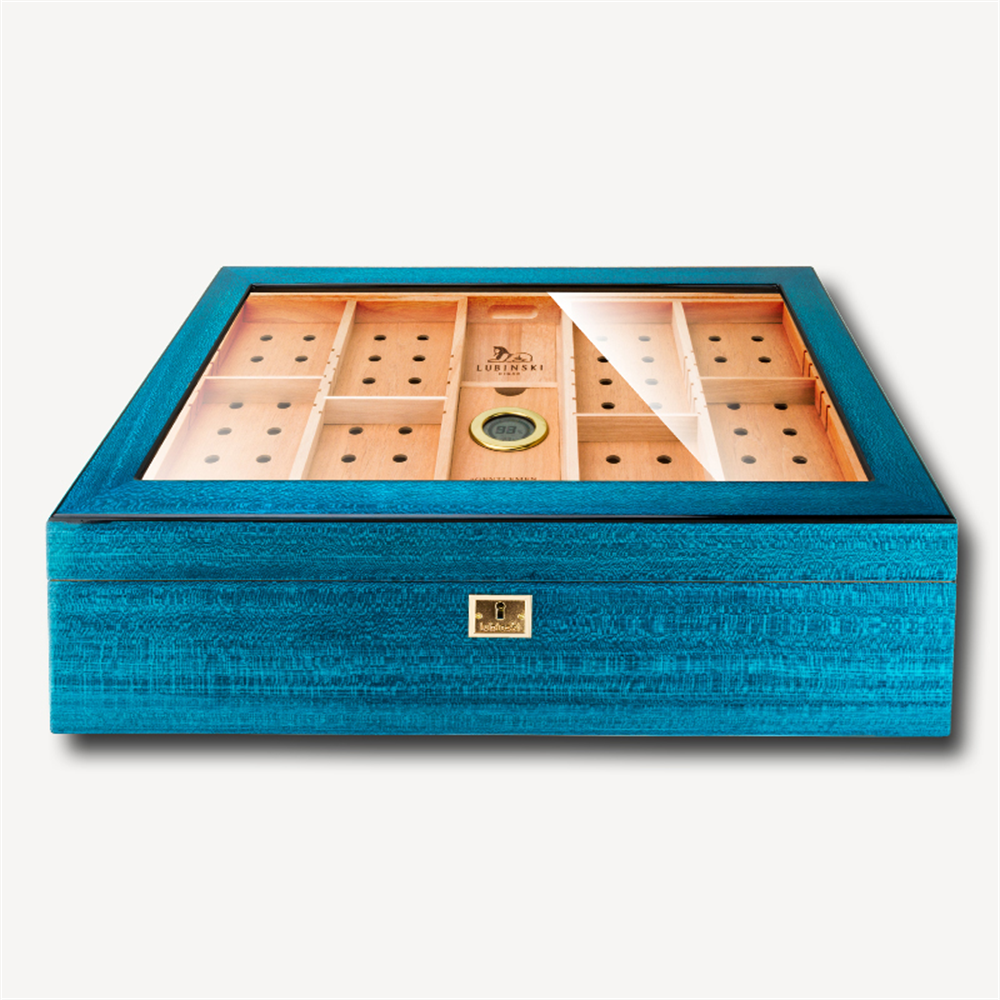 Lubinski Limited Edt. İspanyol Sedir Mavi Humidor