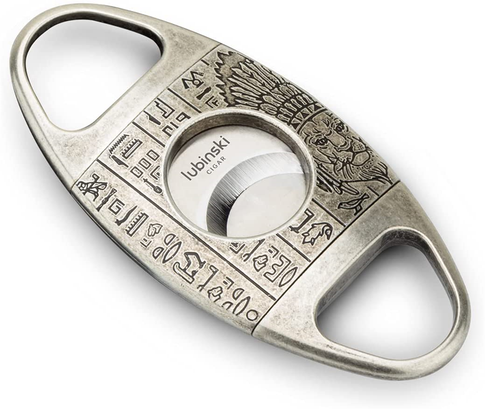 Lubinski Metal Puro Kesici Lazer Bıçak Kabartma İşlemeli Silver(60Ring)