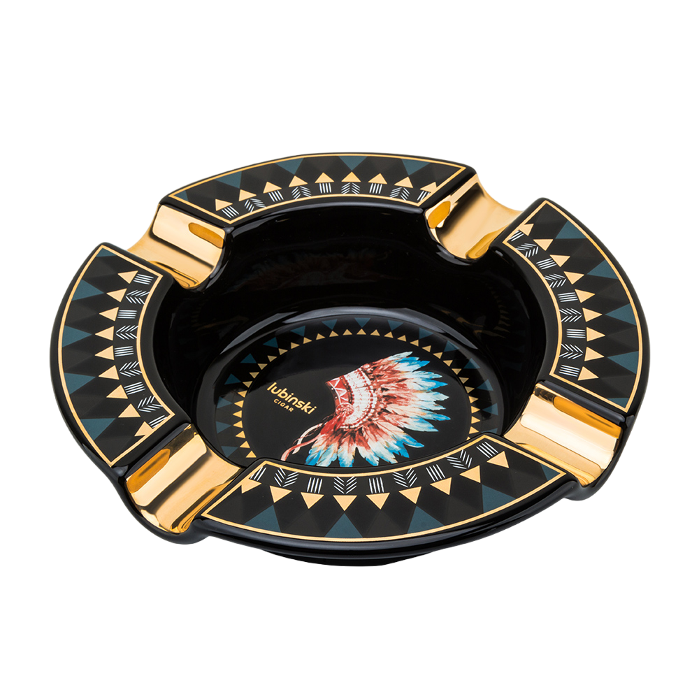 Lubinski New Design Dörtlü Puro Küllüğü Siyah