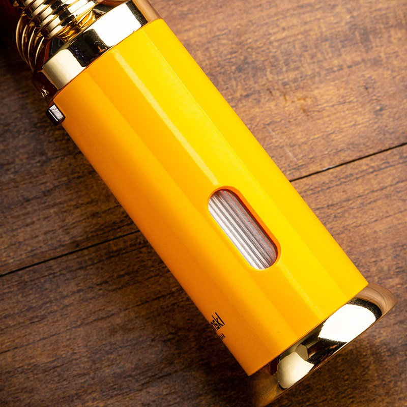 Lubinski Retro Tek Torch Masa Tipi Puro Çakmağı Grey