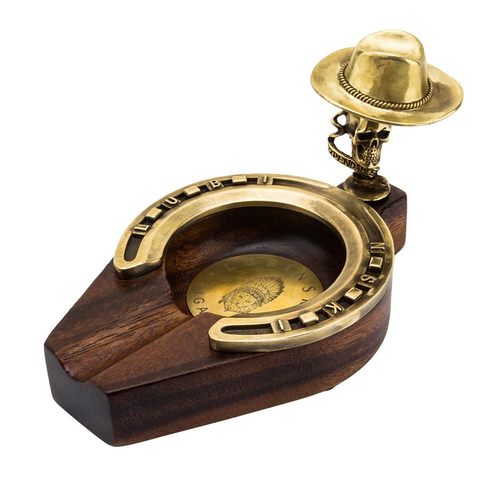 Lubinski Special Edition Horse Shoe Hat Tekli Metal-Ahşap Puro Küllüğü