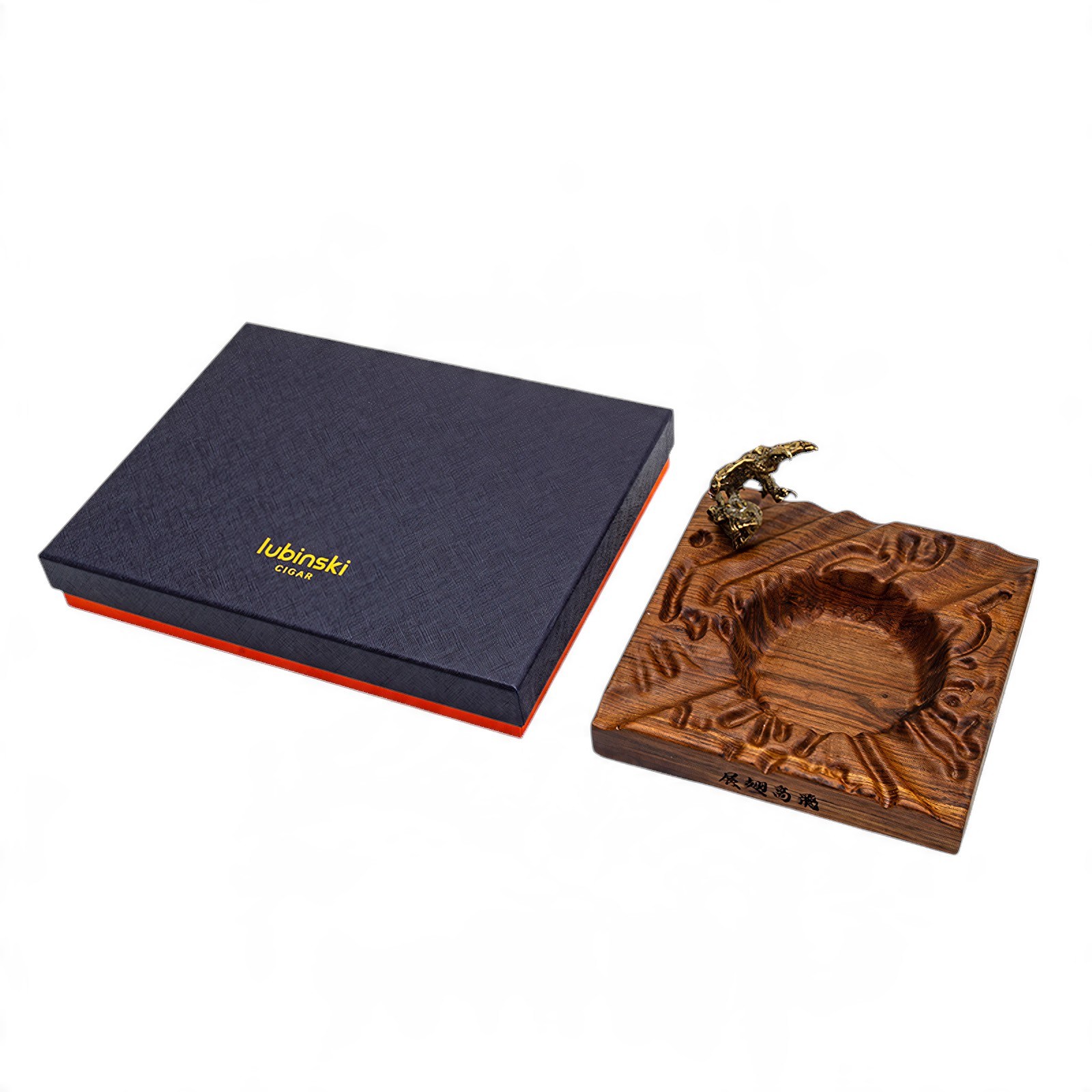 Lubinski Special Edt. Sandal Wood Eagle Statue Puro Küllüğü
