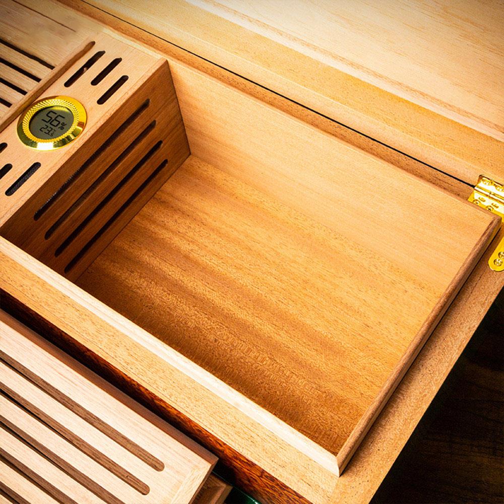 Lubinski Special Edt. Cigar-Cuba Puro Kutusu Humidor Yeşil 200s