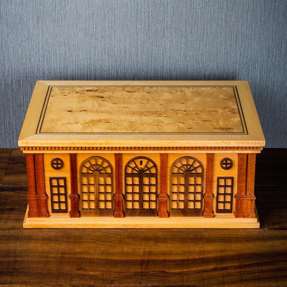 Lubinski Special Edt. Motif İşleme Humidor Puro Kutusu 80s