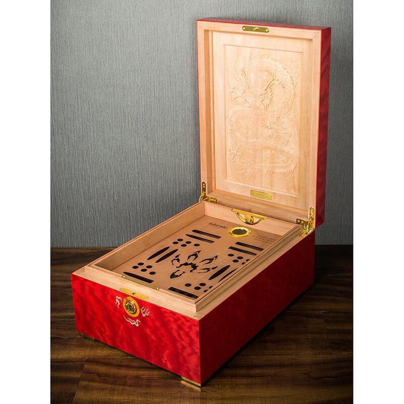 Lubinski Special Edt. Red Dragon Claw Humidor Puro Kutusu 110s