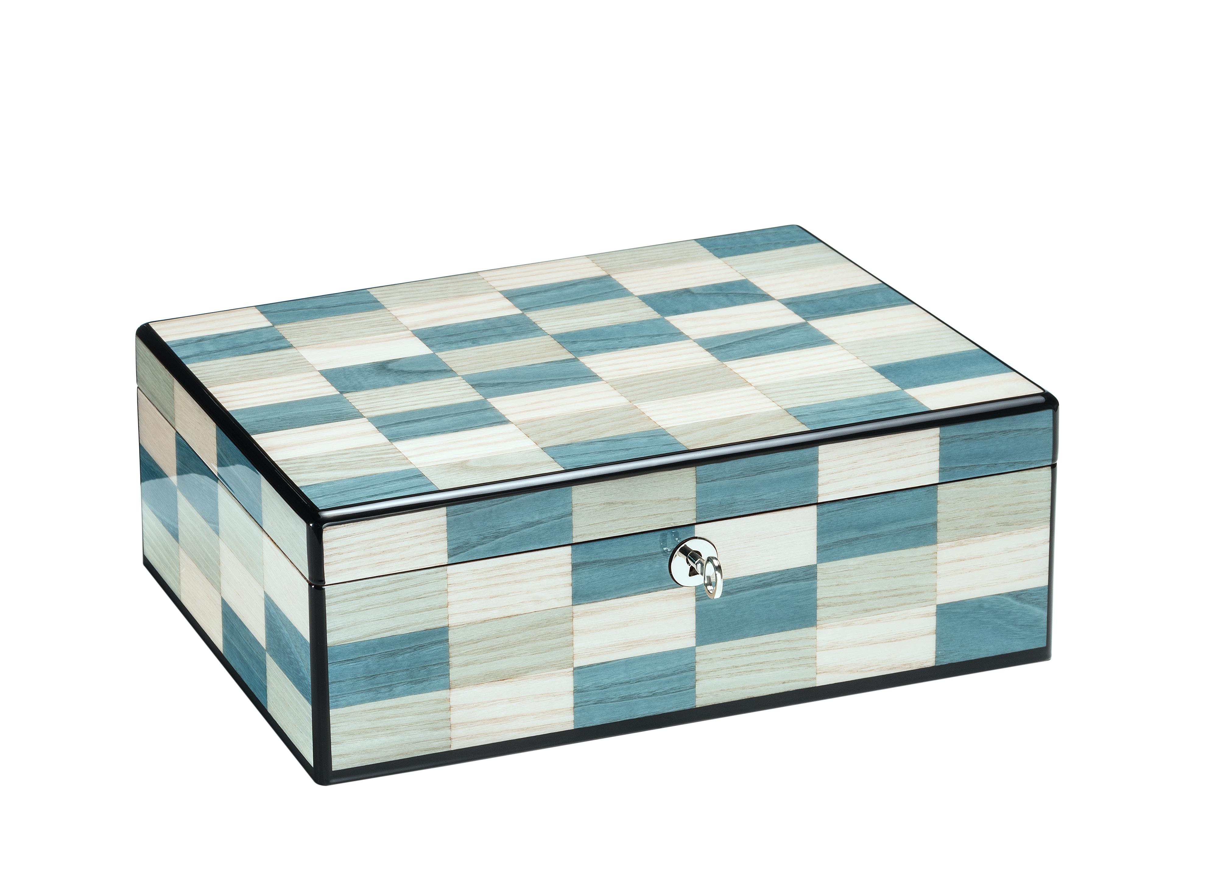 Morici Collection Italy Handmade Humidor Puro Kutusu - Venezia Collection- Laguna