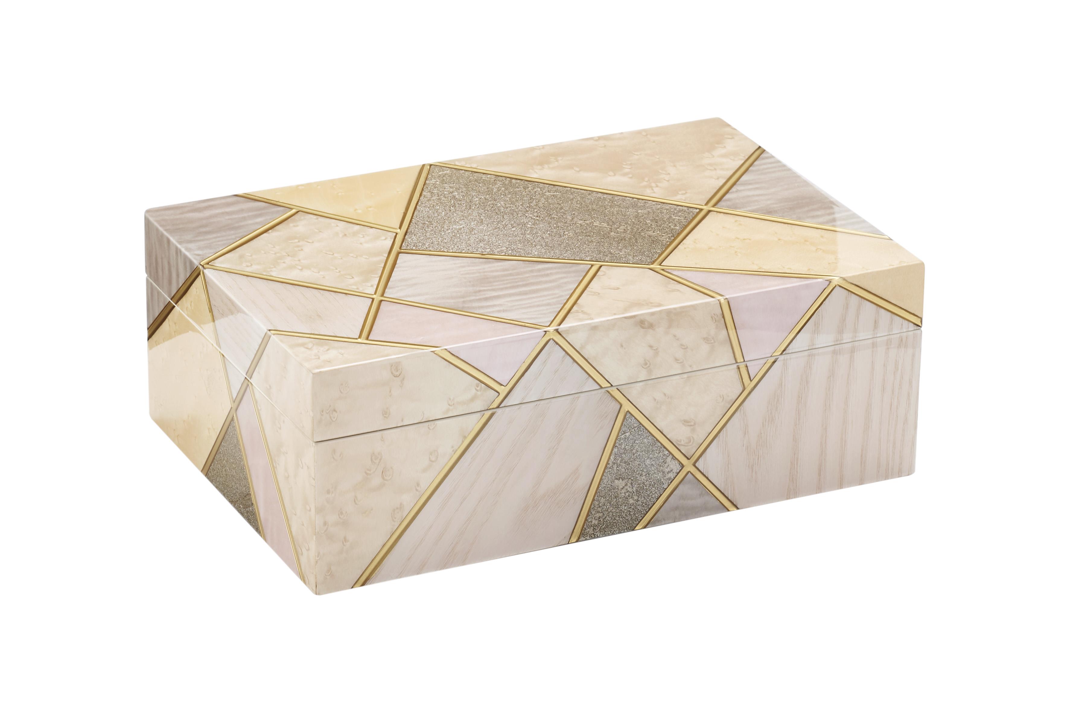 Morici Collection Italy Handmade Humidor Puro Kutusu - Tellux Collection- Riviera- 50s
