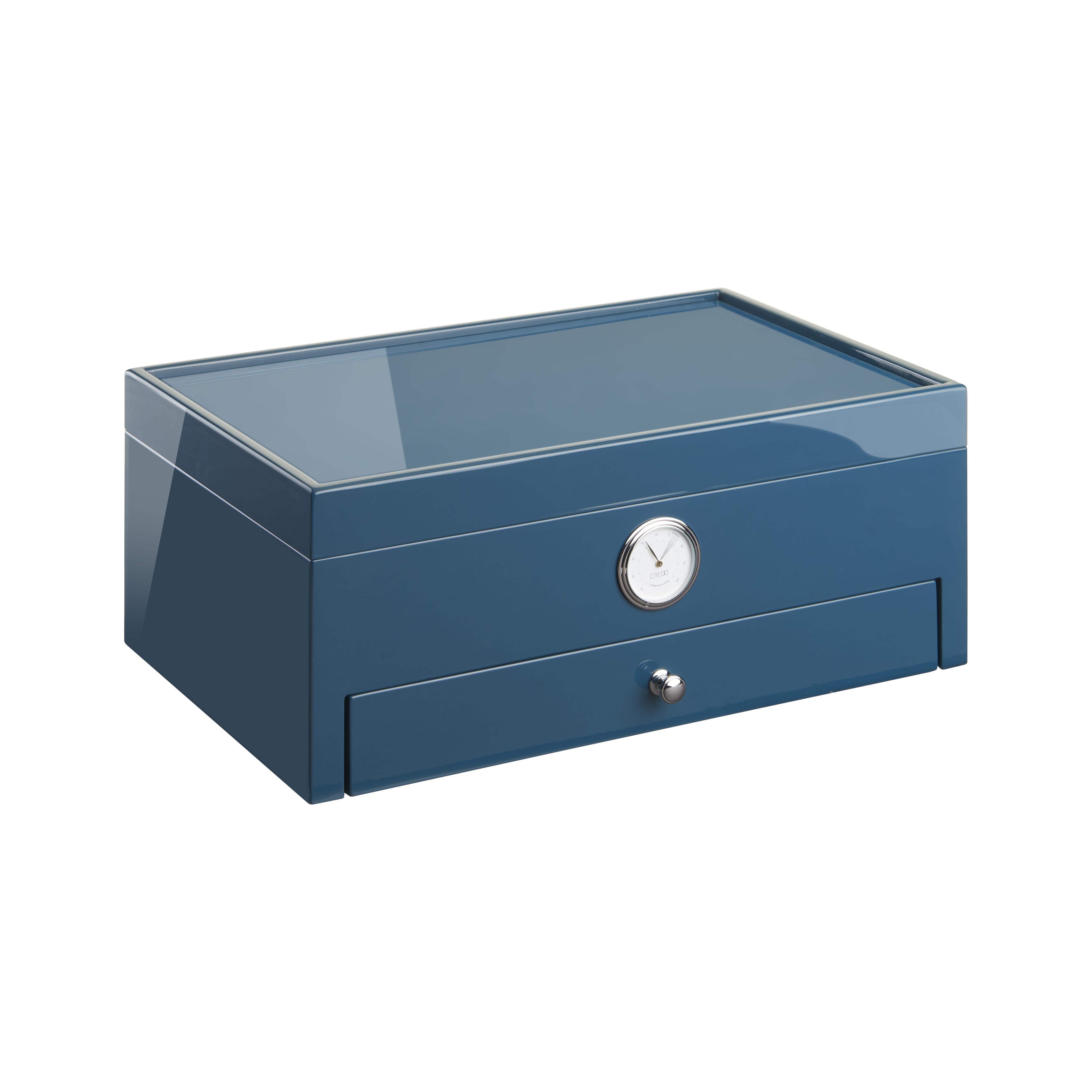 Morici Collection Italy Handmade Humidor Puro Kutusu - Roma Collection- Special Club Edition- Sugar Paper- 100s