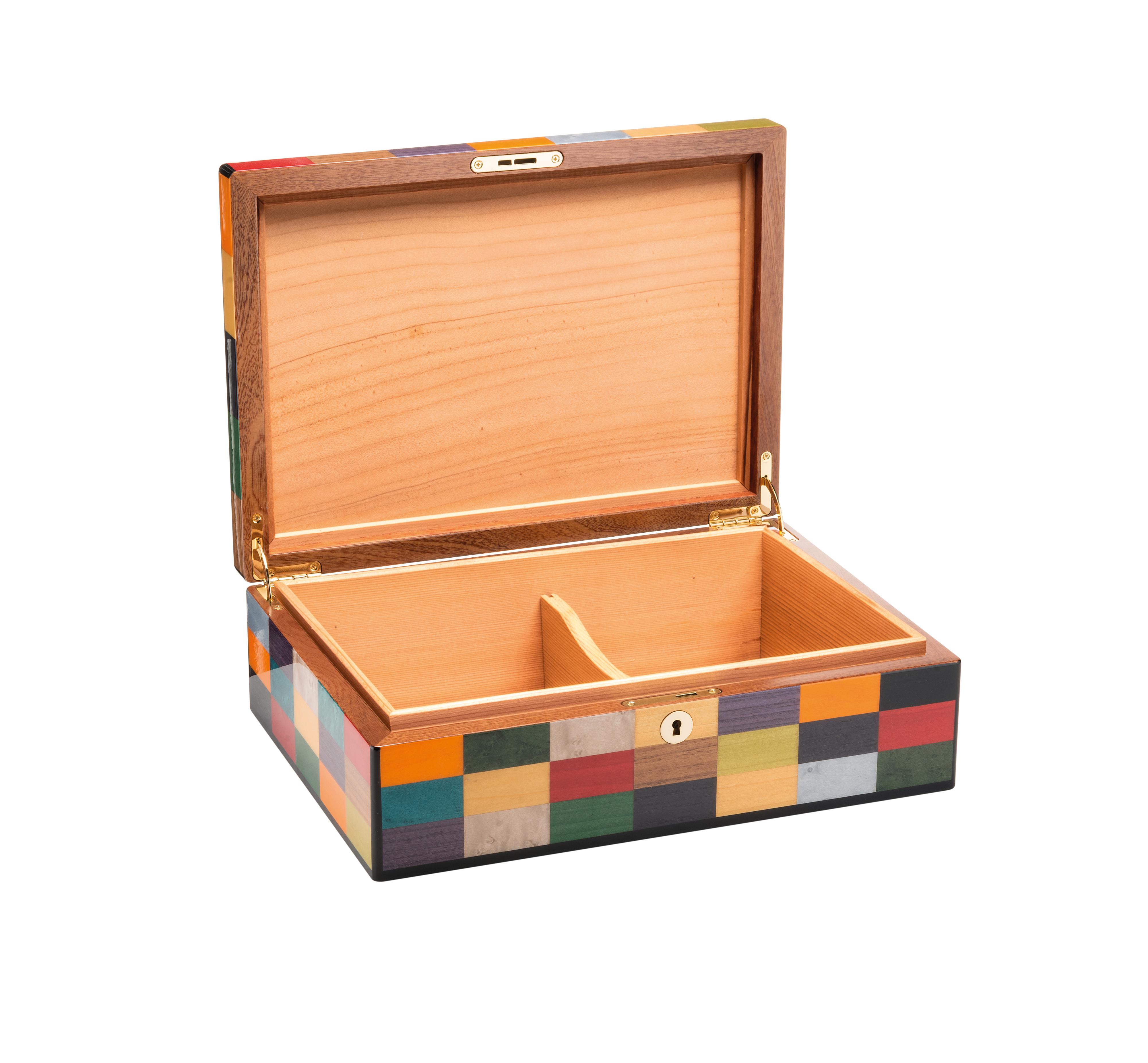 Morici Collection Italy Handmade Humidor Puro Kutusu - Venezia Collection- Rialto